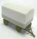 074 BeKa Flatbed trailer with canvas